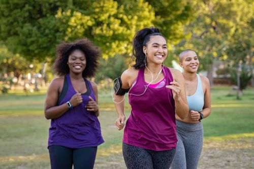 Women Jogging
